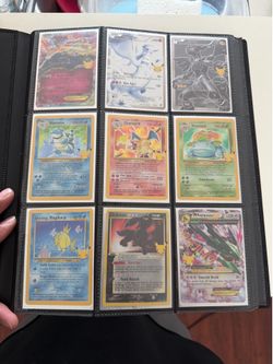 Pokemon celebrations master set