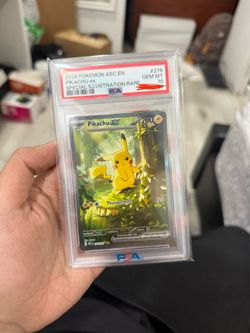 Pikachu  EX Ascended Hero’s PSA 10