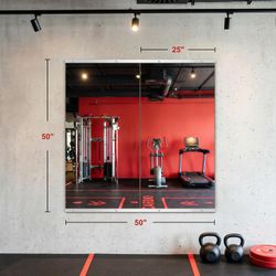 Home Gym Mirror for Wall,