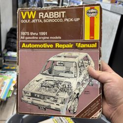 Volkswagen Rabbit Golf , Jetta Etc. 1975-91 Repair Manual