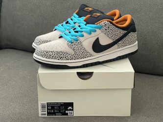 Nike SB Dunk Low Pro Electric Pack Olympic Safari Size 10 Mens Deadstock in Box