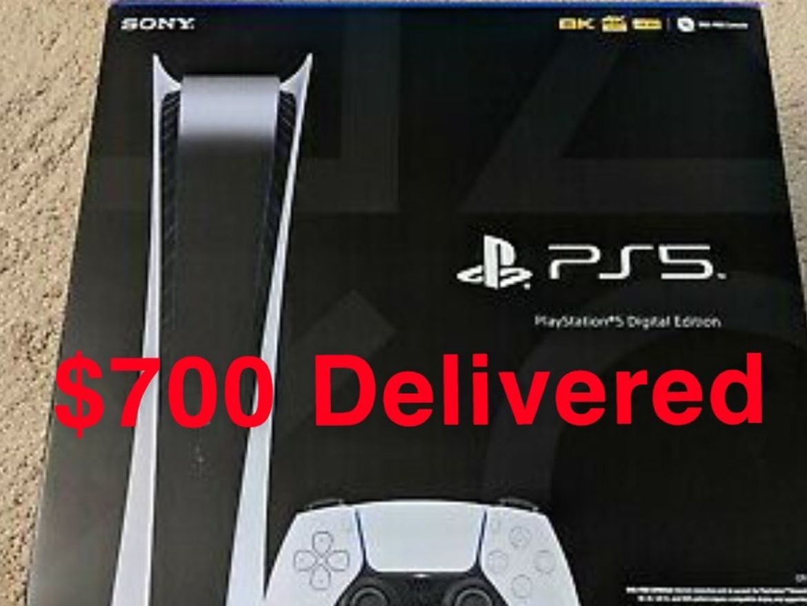 PS5 Digital Brand New Delivery