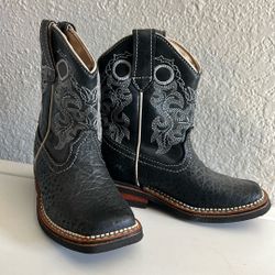 Kids Leather Cowboy Boot