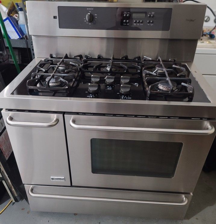 Kenmore Elite 40" Double-Oven Dual-Fuel Range w/Convection <delivery Available>