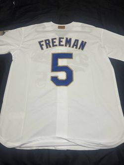 Brand New Los Angeles Dodgers Jerseys – Freeman - Championship Gold | Sizes Small–3XL (Restock 7/6)