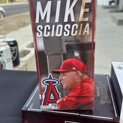 Mike Scioscia bobble head brand new in box