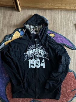 Supreme Zip-Up Hoodie