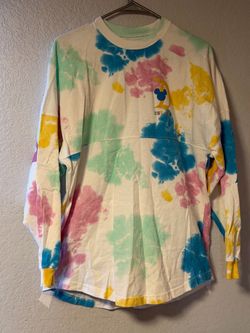 Disneyland Resort Spirit Jersey Tie Dye Long Sleeve Mickey EST 1955