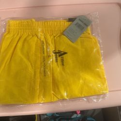Armor Jeans Swim Trunks Yellow Large