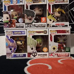 6 Anime Funko Pop Figure Set Of 6
