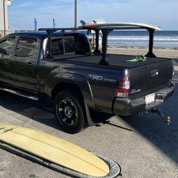 Elevate Rack And Tonneau Cover With T Track For 2nd Gen Tacoma