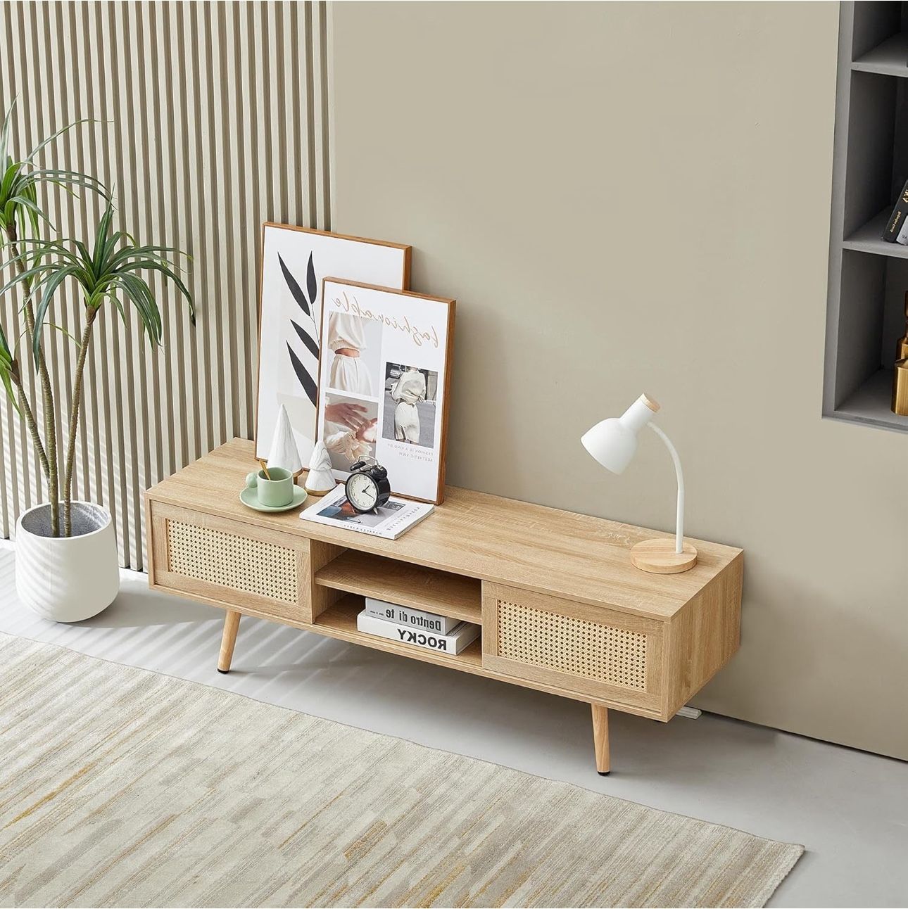 Wood TV Stand