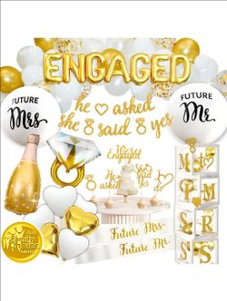 Engage  package party ballons decorations new