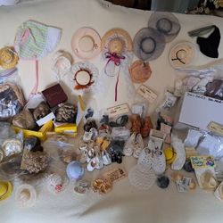 Accessories Items Lot for Vintage Dolls