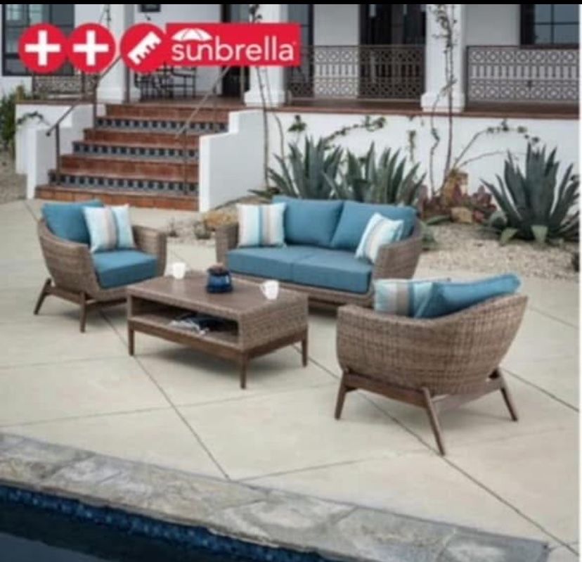 Brand New Patio Outdoor Furniture Set Sunbrella Fabric