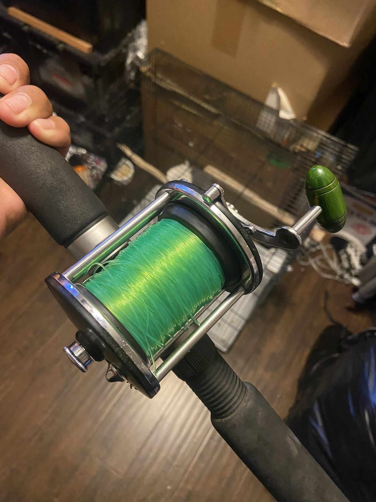 fishing rod and reel 