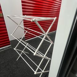 Foldable Clothes Drying Rack – White