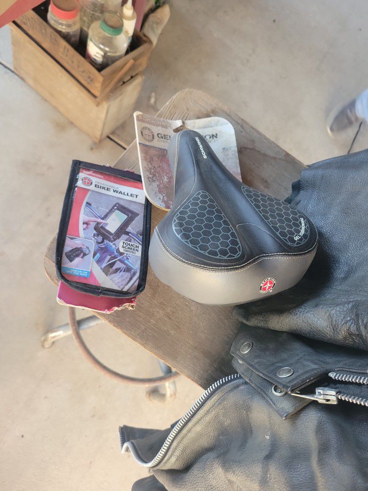 New Bike Seat And Wallet