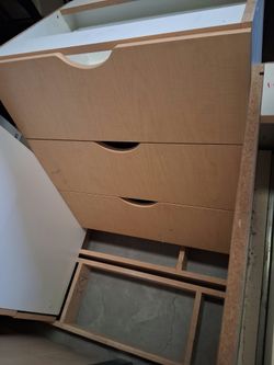 3 solid comercial grade cabinets in good conditions