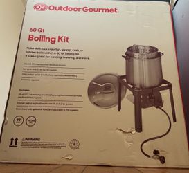 Outdoor Gourmet 60 Qt Boiling Kit - NEW UNOPENED / UNUSED