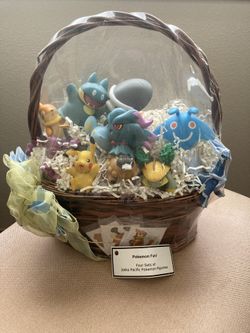 Four Sets of Pokemon Figurines Gift Set