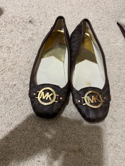 Michael Kors MK Logo Ballet Flats size 9