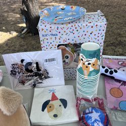 puppy party supplies 