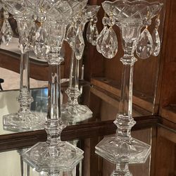 Crystal Candle Holders 