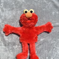 Vintage 1999 Sesame Street Elmo Hand Puppet Applause Plush Toy Jim Henson