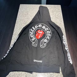 Chrome Hearts Rolling Stones black Zip up hoodie m