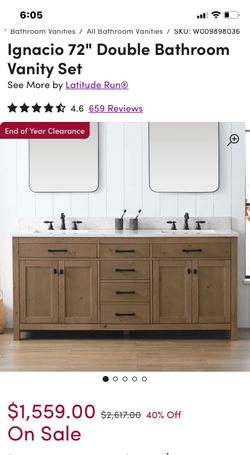 Bathroom Double Sink Vanity
