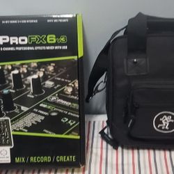 Mackie ProFX6v3 With Carrying Bag 