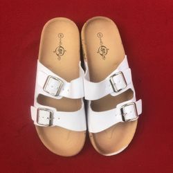 White Sandals