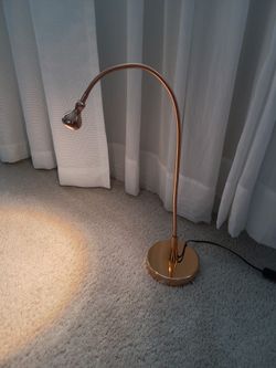 Desk Lamp Golden Pink