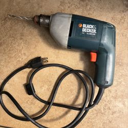 Electric Black  & Decker Drill