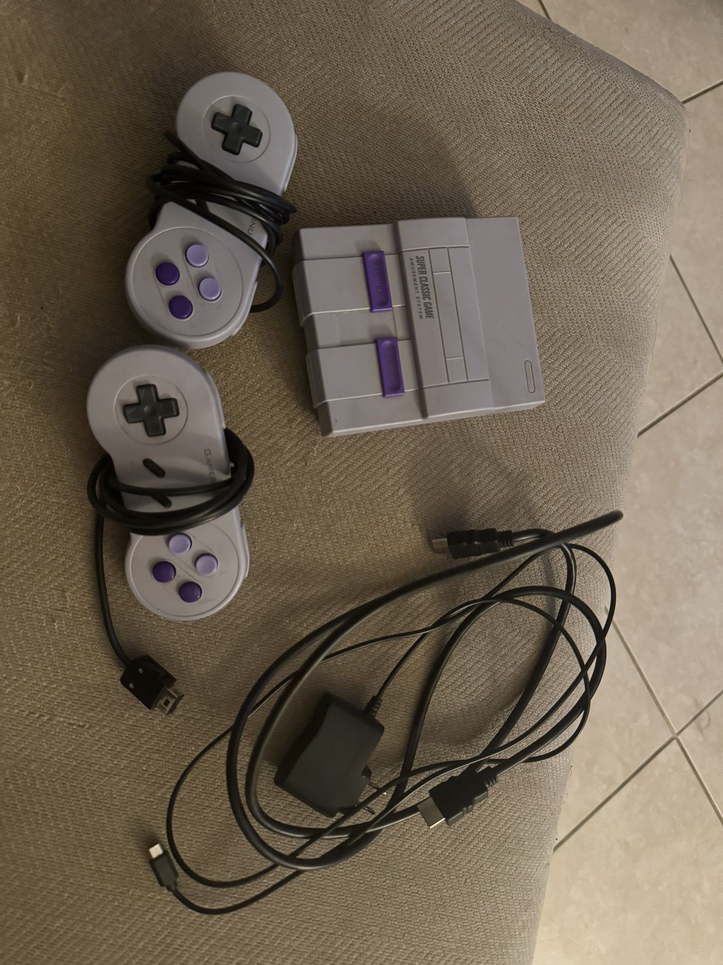 Super Nintendo Consol Mario SNES Bundle