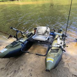 Colorado XT Pontoon Float Tube Fishing Bass Boat for Sale in Bakersfield,  CA - OfferUp