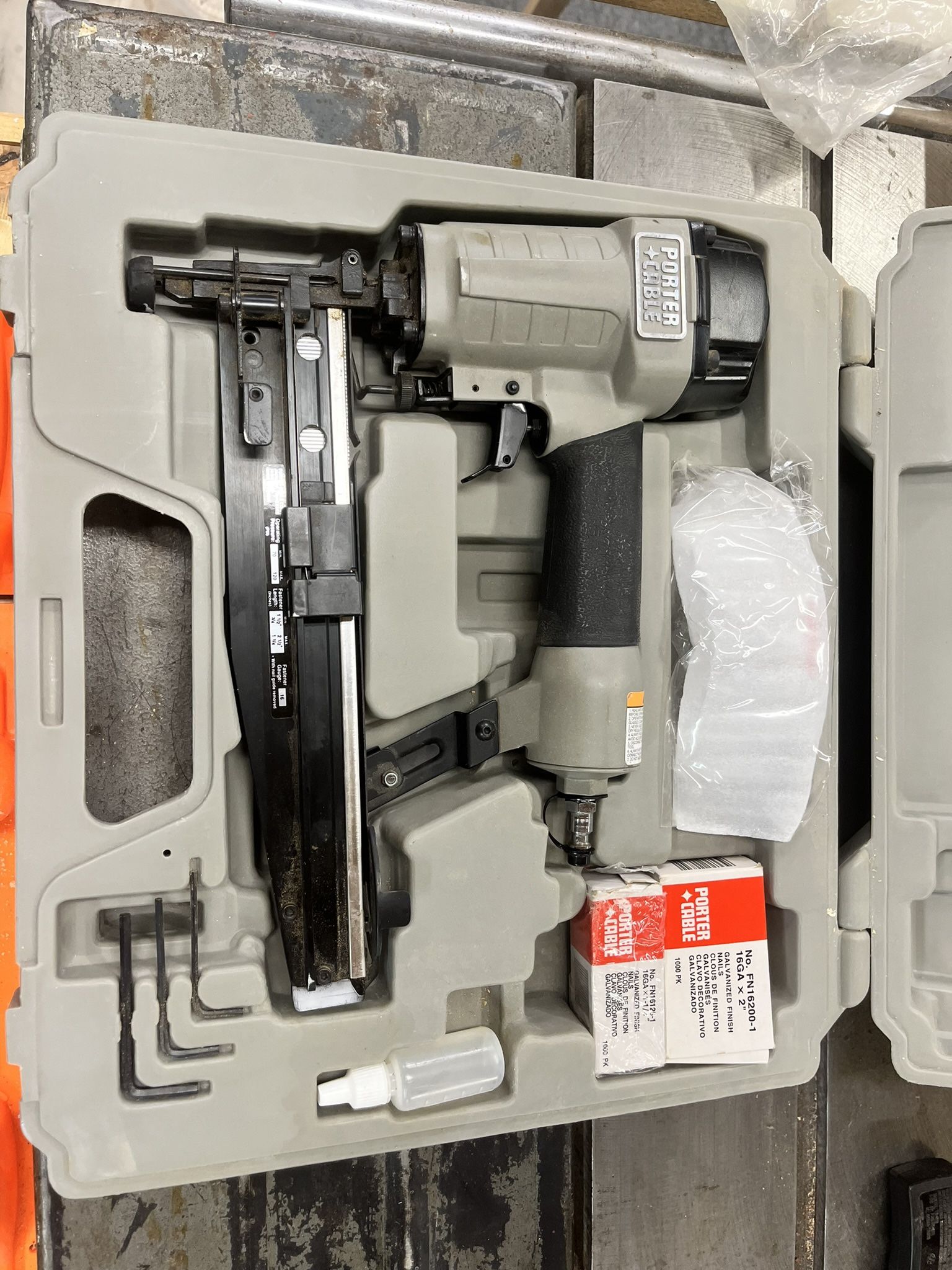 Porter Cable Finish Nailer