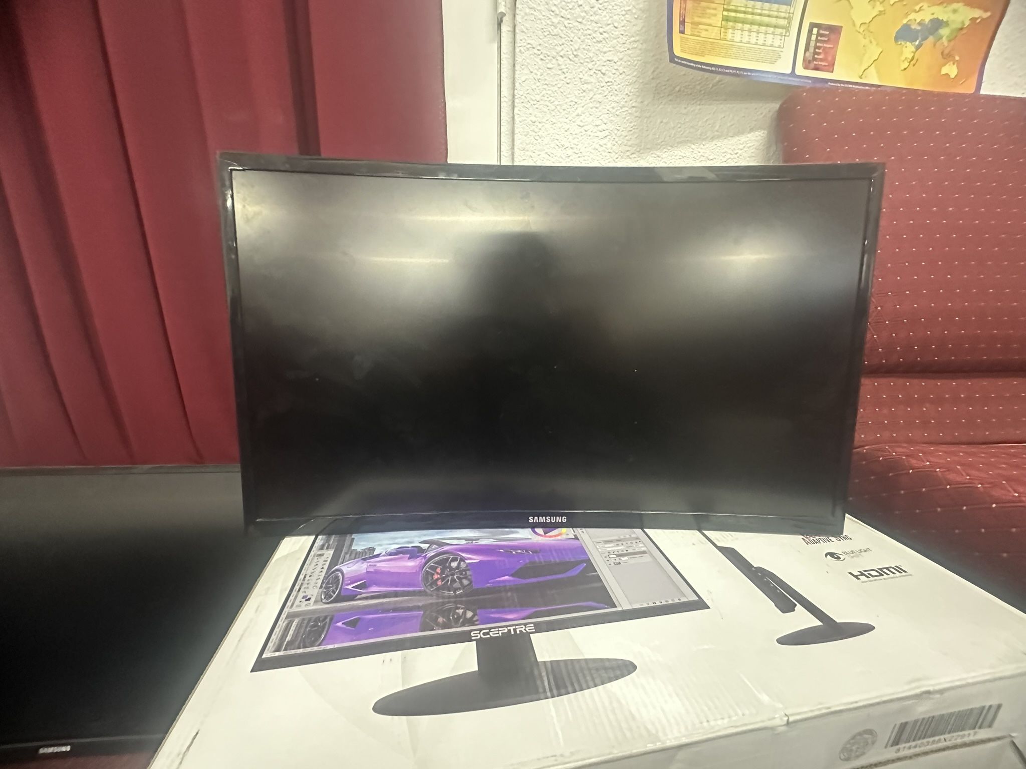 24 Inch Samsung Curved Monitor 