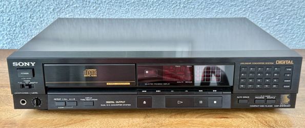 🔥🎵 Sony CDP-222ESD CD Player | Like New | Original | Fast Disc Read 👍👍
