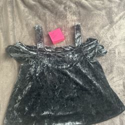 Velvet Tank w/ Sleeves 