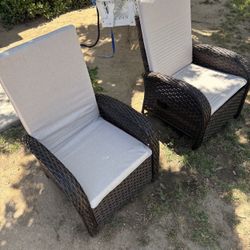 Patio Furniture Recliners Comfortable Brand New Outdoor Patio Chairs 
