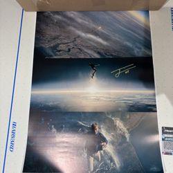 Fantastic Four First Steps Signed Poster 