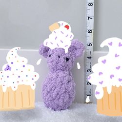 Handmade Crochet Gummy Bear 