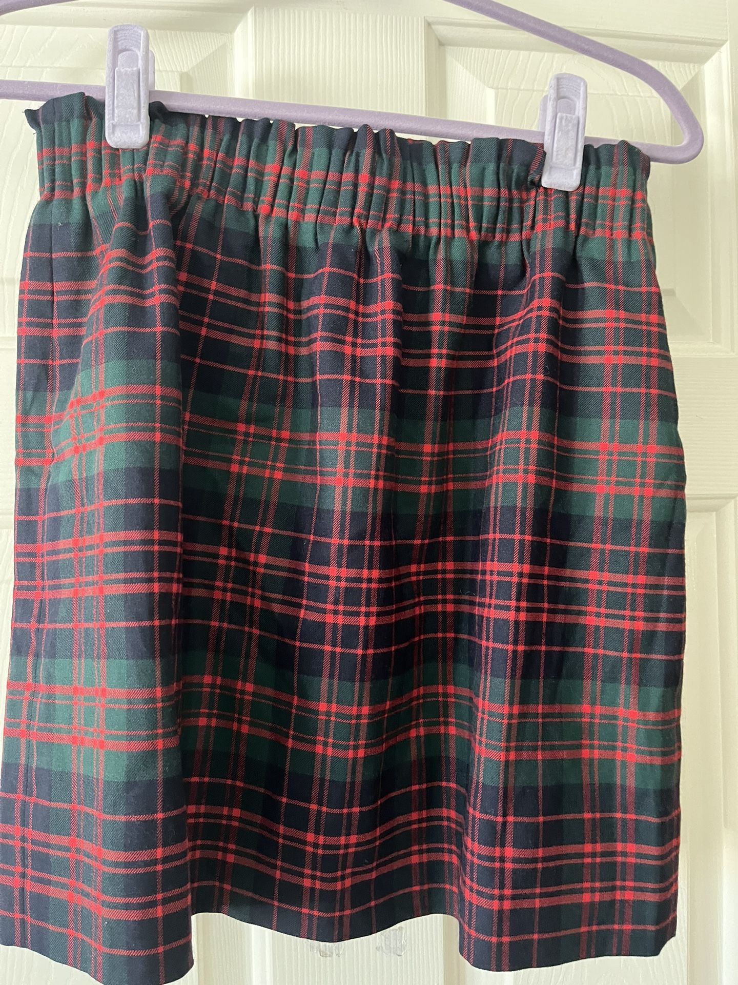 Plaid Skirt