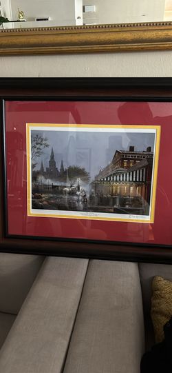 Cafe du Monde New Orleans painting picture frame