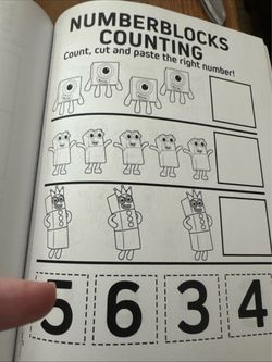 Numberblocks Children's Coloring Book