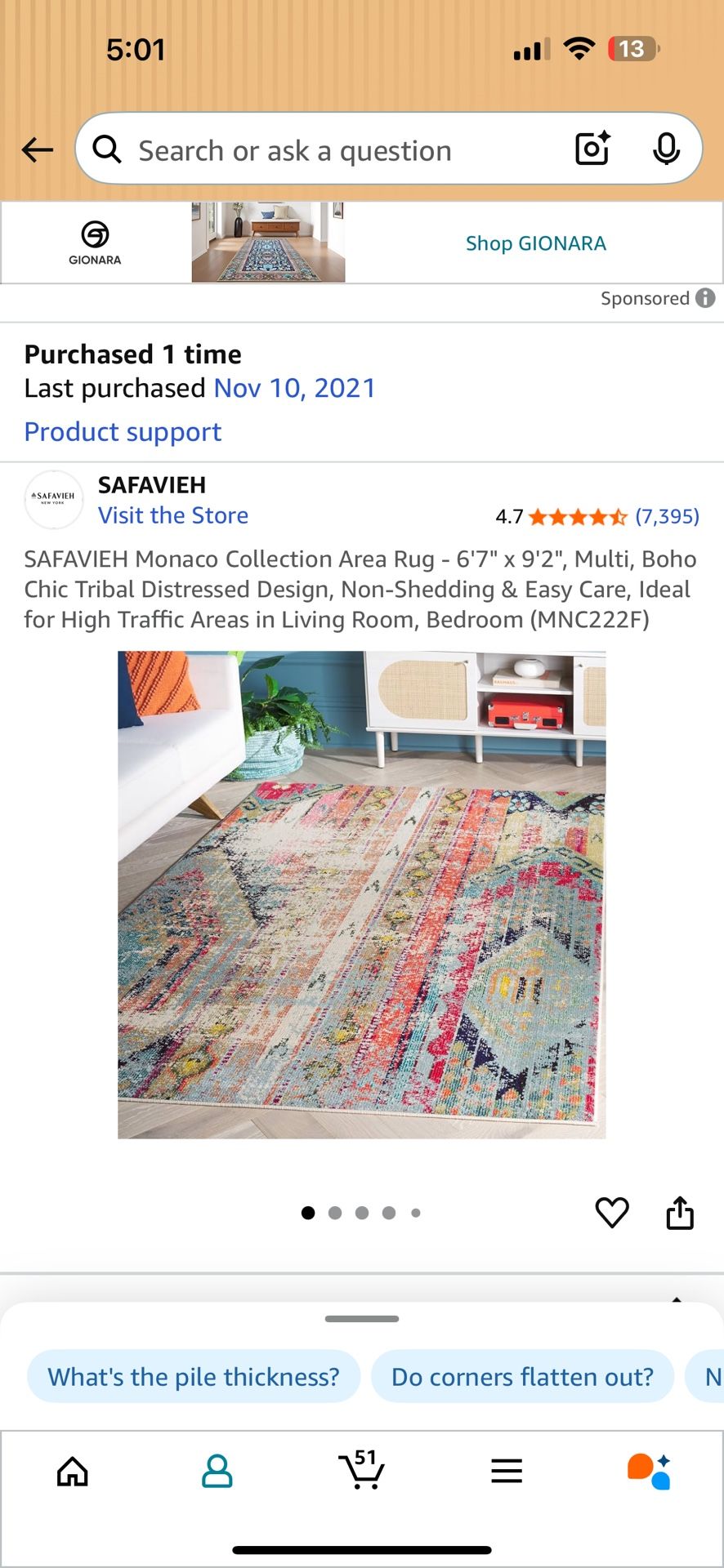 Rug Still In Package 