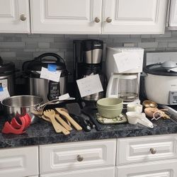 Home Items, Electronic, Furniture, Vacuum Cleaner,  Dishes, Decorations, Rugs, Balcony Set, Kis Toys, Books, Shoes, Clothes ,and More