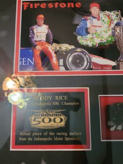 Buddy Rice Winning The Indy 500